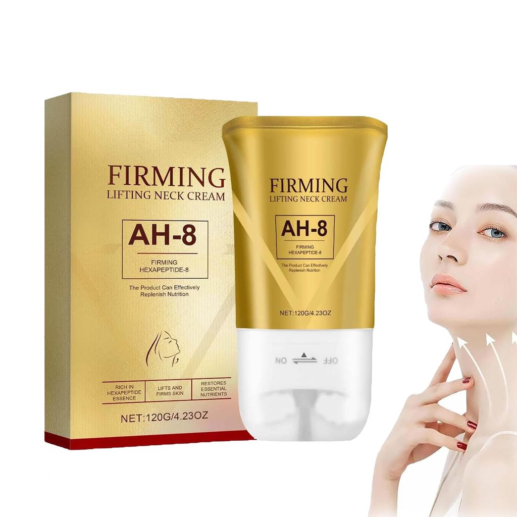 AH-8 ครีมคอกระชับสําหรับผิวเครป บอดี้แคร์ คอมฟอร์ท ครีมกระชับคอ, Ah-8 Moisturizing & Tightening Loti