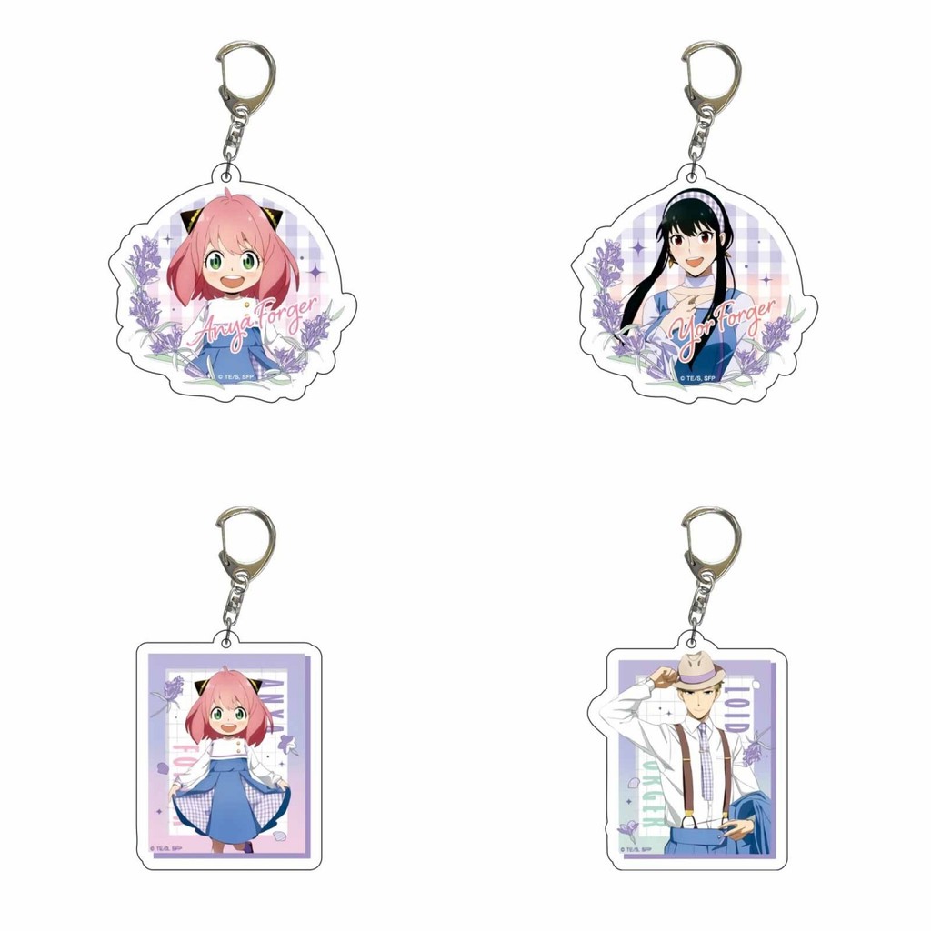 การ์ตูน Spy Play House jiojio Twilight Arnia Joel Blair พวงกุญแจอะคริลิค