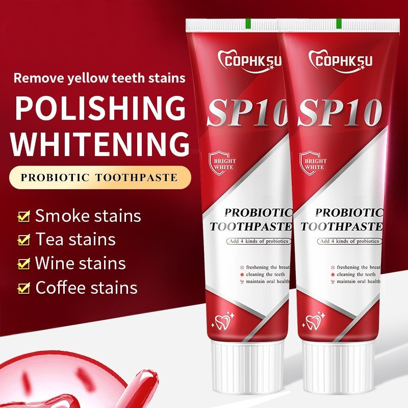 Premium Selection#TK Popular sp10Oral Care Toothpaste - Full English Version - Whitens Teeth and Fre