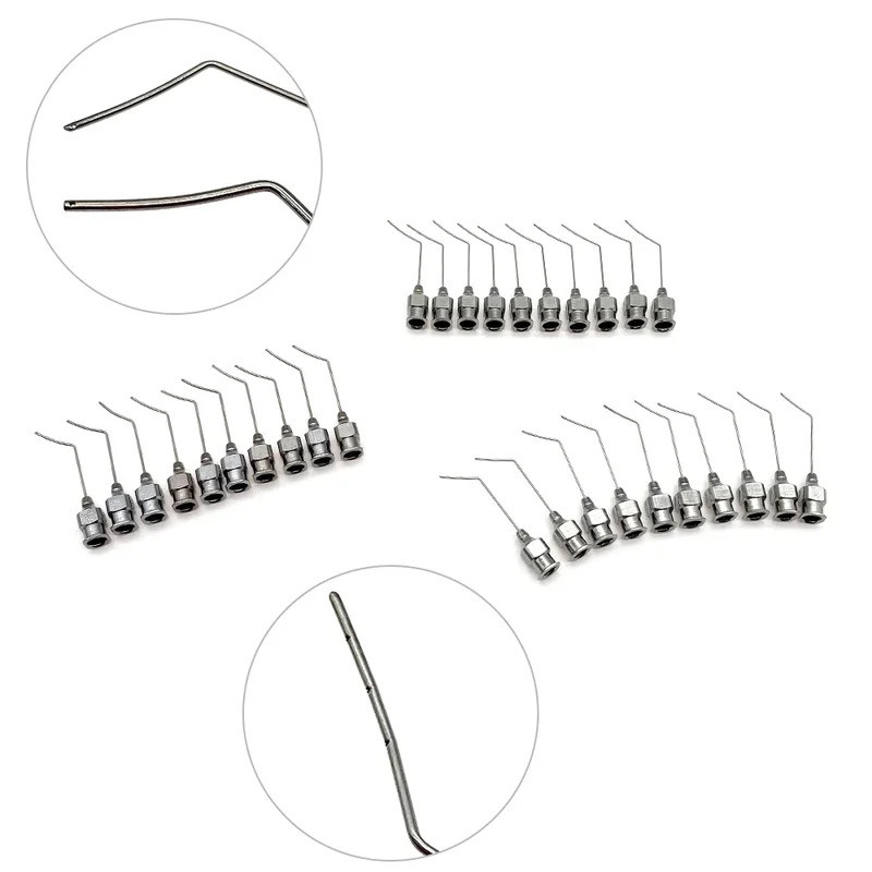 Buratto LASIK Cannula 23G 25G สองพอร์ตด้านข้าง 6 พอร์ตเครื่องมือผ่าตัดจักษุ