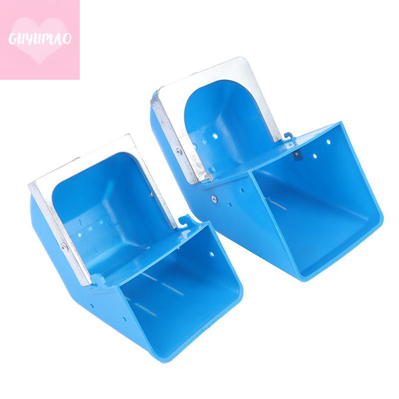 [guyumao] 1PC Rabbit Feed Box Hopper Rabbit Cage Rabbit Anti Piling Feed Trough MY