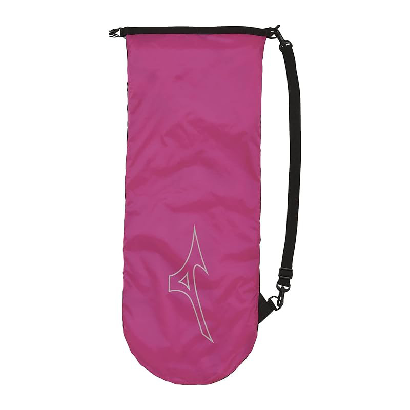MIZUNO Water-Resistant Badminton Racket Case - Black and Pink