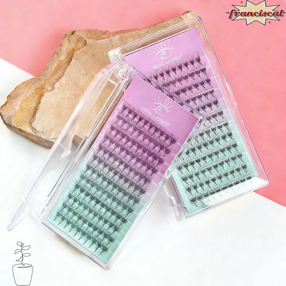 FRANCISCAL ขนตาปลอม, 6D Volume 8D Volume ขนตาประดิษฐ์,อุปกรณ์แต่งหน้า Sharp Thin PBT วัสดุ Grafting 