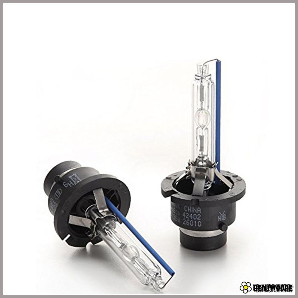 BENJMOORE ไฟหน้าซีนอน 2 ชิ้น, Warm White Direct Replacement HID ไฟหน้า, D2S D2C 35W 4300K/6000K/8000