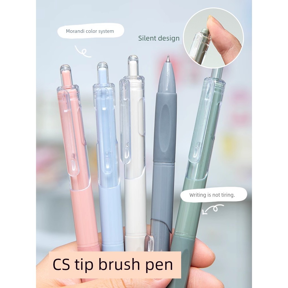 ปากกาเจล 0.38 ปากกาเจล 0 38 Three Years Second Class Quick-Drying Press ins ปากกาคําถามแปรงสไตล์ญี่ป