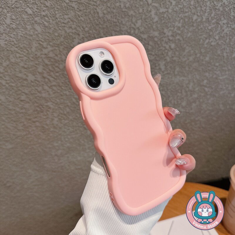 3D Waveเคสโทรศัพท์สําหรับVivo T4X T4 T3X T3 Lite Ultra T2X T2 Pro T1X 5G 4Gฝาครอบลูกอมสีน่ารักกันกระ