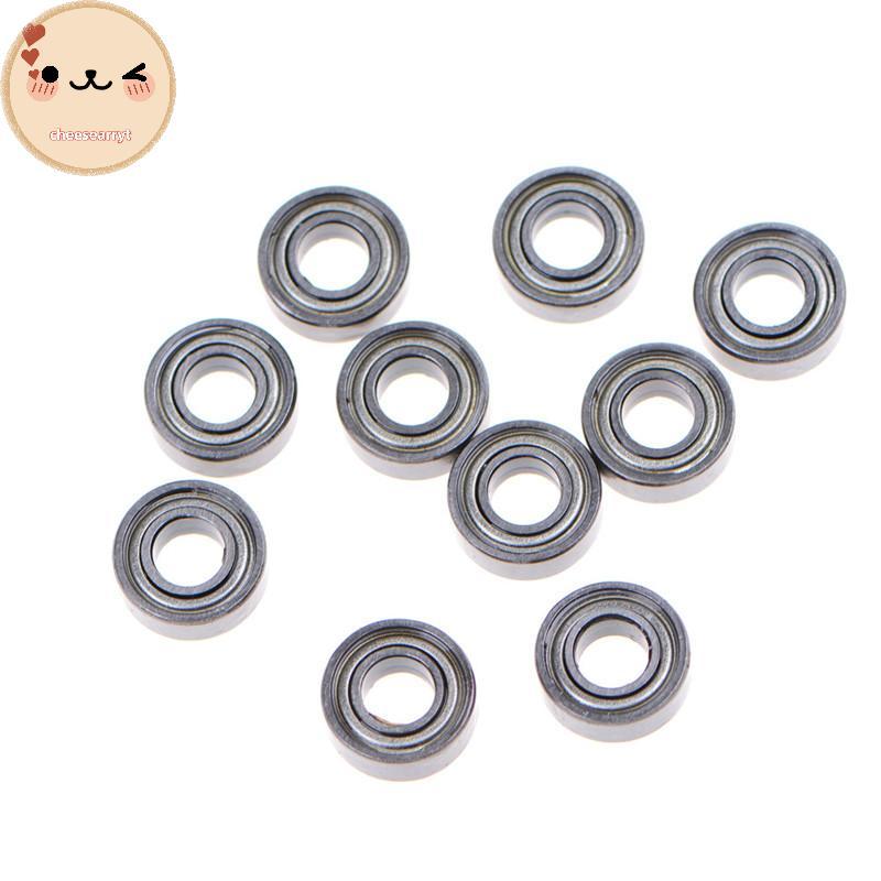 Chee 10 PCS MR115ZZ Miniature Metal Shielded Rubber Sealed Bearing รุ่น 5 x 11 x 4mm EN