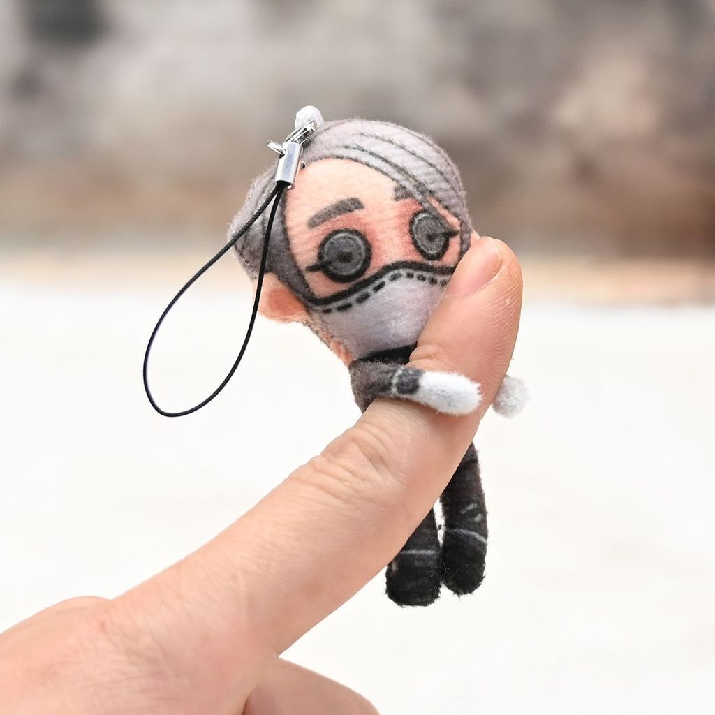 Identity V Luca 5 ซม.มินิการ์ตูนตุ๊กตาของเล่นน่ารักอุปกรณ์เสริมตุ๊กตานิ้ว