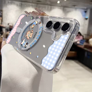 เคสแม่เหล็ก เคส For Samsung A37 A57 A07 4G A17 5G S25 Ultra S26 A06 A56 5G A16 A26 A36 A55 A15 A35 A54 S24 FE เคสทรศัพท์