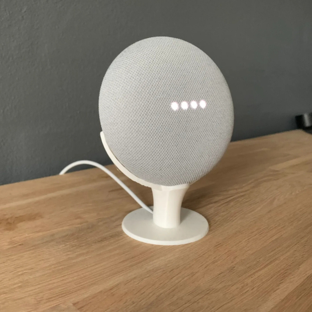 สําหรับ Google Nest/Home Mini Smart Speaker Stand ฝาครอบป้องกัน Simple Desktop Base Stand Storage Organizer