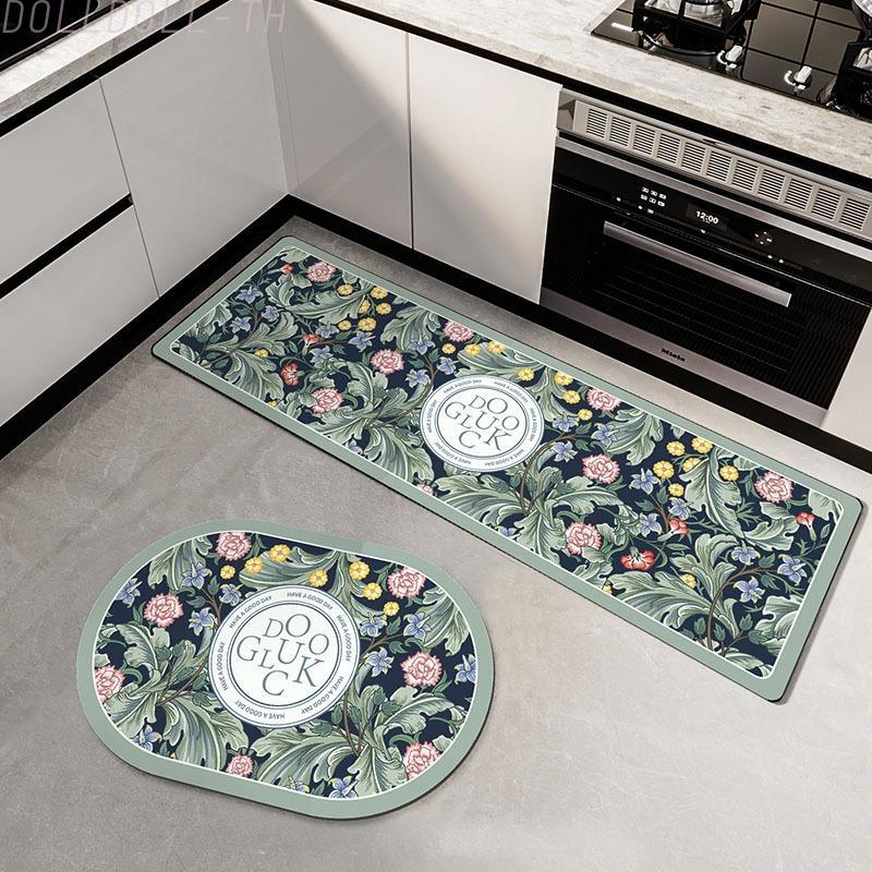 [Dolldoll]Floor Mat Bedroom Carpet Comfortable Doormat Kitchen Rug Long Lasting Note