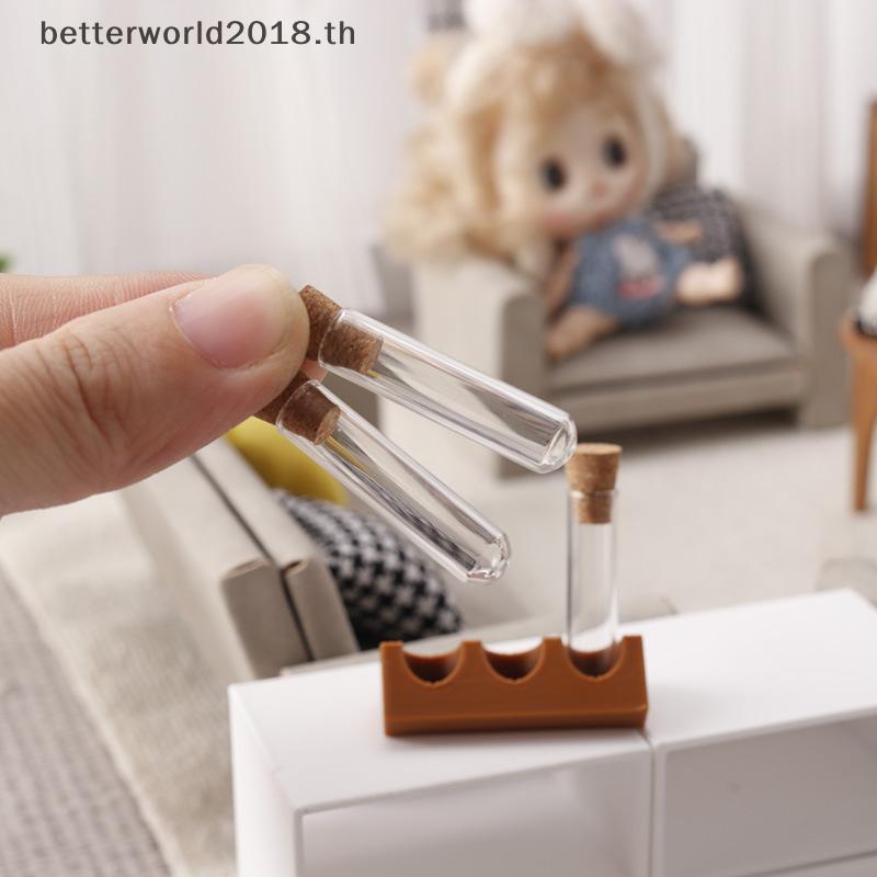 [bet] จําลองมินิขวดแก้วหลอดทดลองกับ Ra ชุด 1/12 ตุ๊กตาห้องปฏิบัติการรุ่นอุปกรณ์ตกแต่งเด็กแกล้งทําเป็