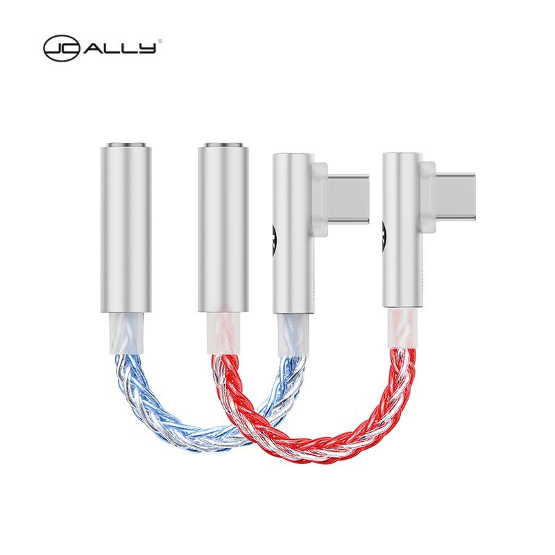 JCALLY JM6T Digital Audio Portable Decoding CX31993 DAC Type-C to 3.5mm Headphone Amplifier Adapter