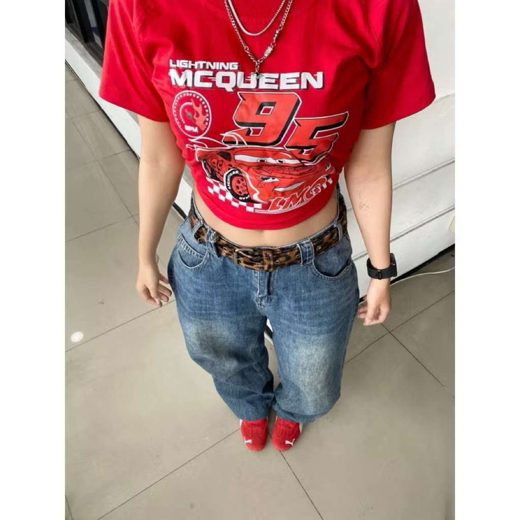 McQueen Baby Tee / Longslvee / Crop Tee / Crop Top / Plain เสื้อยืดผู้หญิง เสื้อครอปผู้หญิง Mc Queen