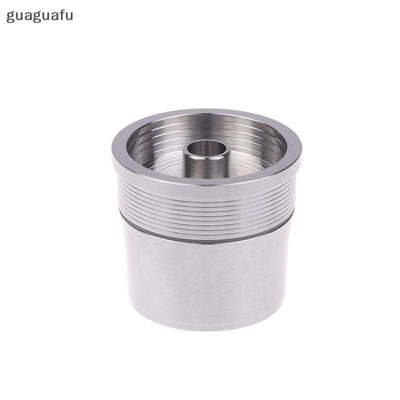 [guafu] ICafilas สแตนเลสนํากลับมาใช้ใหม่ Illy กรองกาแฟ Tamper ชุดแคปซูลรีฟิล Pod Tamper สําหรับ ILLY