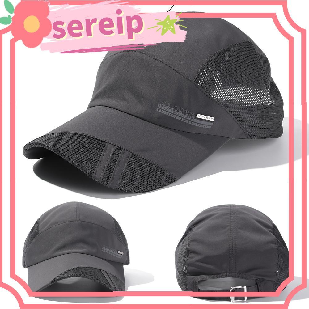 SEREIP หมวกเบสบอล Cool Running Summer Visor Cap