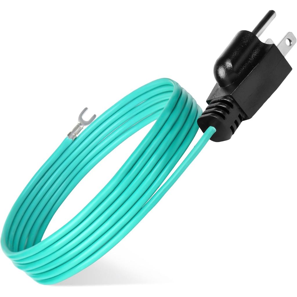Zookpr Shielded Ethernet Patch Panel Bond & Ground Extension Cord Neutral Ground Bonding Plug Cable 