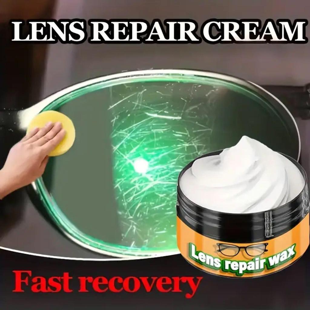 แว่นตา Scratch Repair Wax Glass Scratch Remover กระจกเลนส์ Scratch Repair Wax สําหรับแว่นตากันแดดกล้