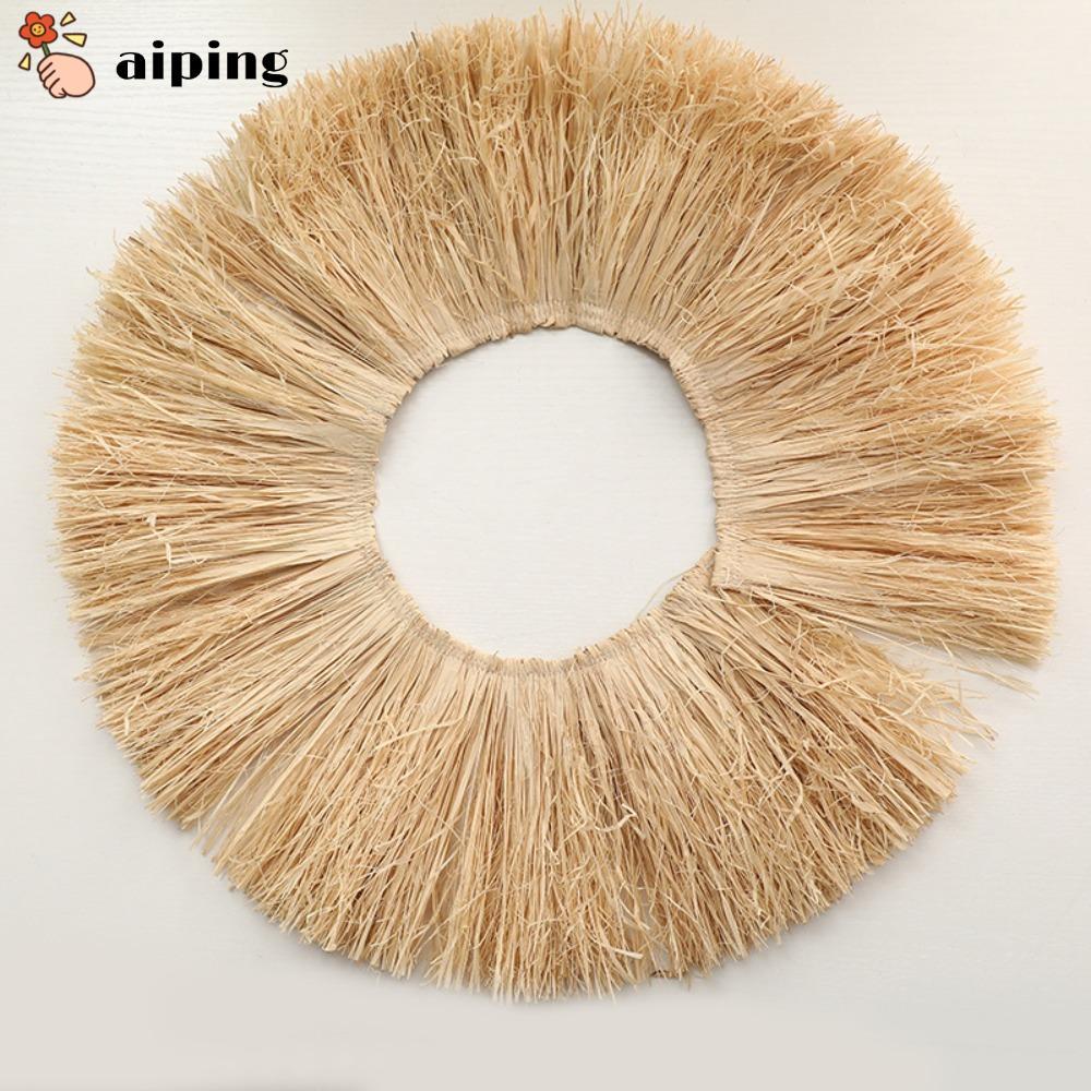 AIPING Lafite Grass Garland เครื่องประดับโฮมสเตย์ธรรมชาติ Home Supply Jute Fringe Trim