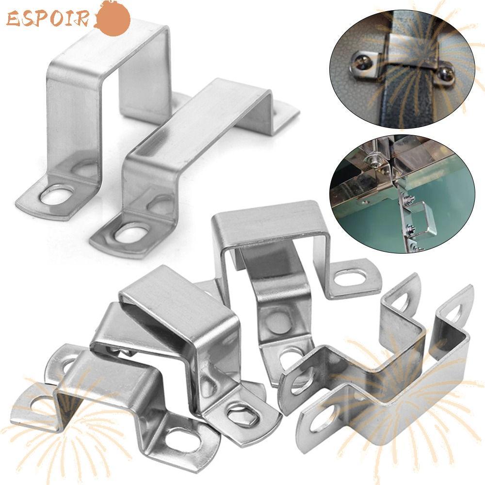 ESPOIR1 Ohm Tube Card, Fastening Buckles ประปากระชับ Horseback Hose Clamp, Thicken คลิป 304 สแตนเลส 