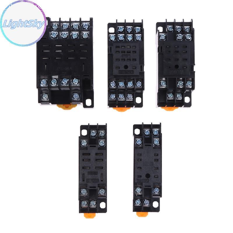 LightSky PYF08A PYF11A PYF14A PTF08A PTF14A Relay Base Soet 8/11/14 Pin Mini Small Intermediate Rela