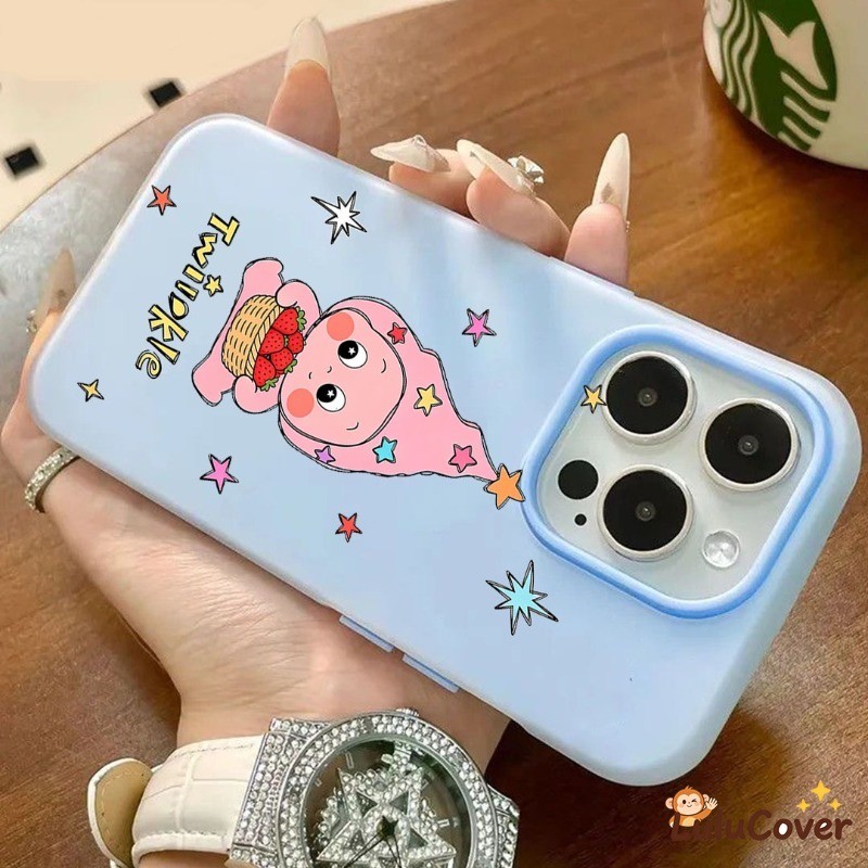 Star Baby Strawberry ตะกร้า 2-in-1 สําหรับ Vivo T4 Pro T4R T4X T3 Ultra Lite T3X T2X T1X T1 Y5S Y3S 