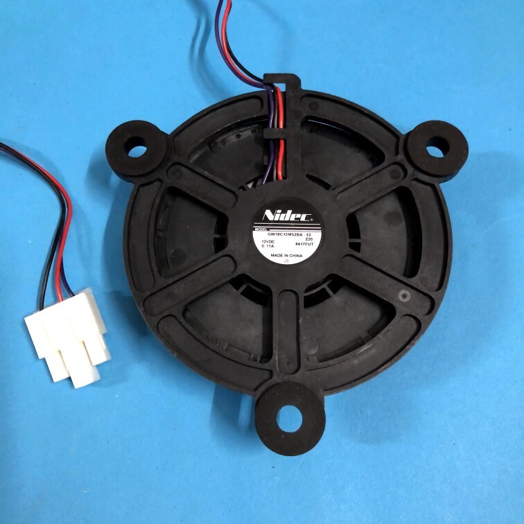เหมาะสําหรับตู้เย็น Midea BCD-207WM พัดลม GW10C12MS2BA-52 12VDC 0.11 3 สาย