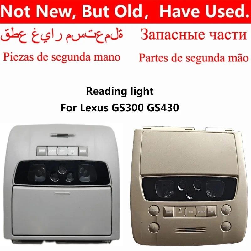 Ruili590 ไฟอ่านหนังสือมือสองไฟอ่านหนังสือด้านหน้าสําหรับ Lexus สําหรับ GS300 GS430 ไฟในร่ม GS300 GS4