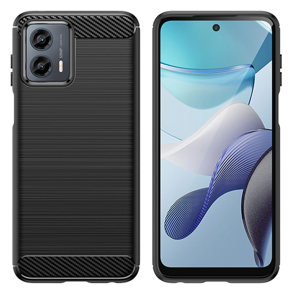 Soft Matte สําหรับ Moto G 5G 2023 กันกระแทกคาร์บอนไฟเบอร์สําหรับ motorola g 5g2023 แปรงเคสโทรศัพท์