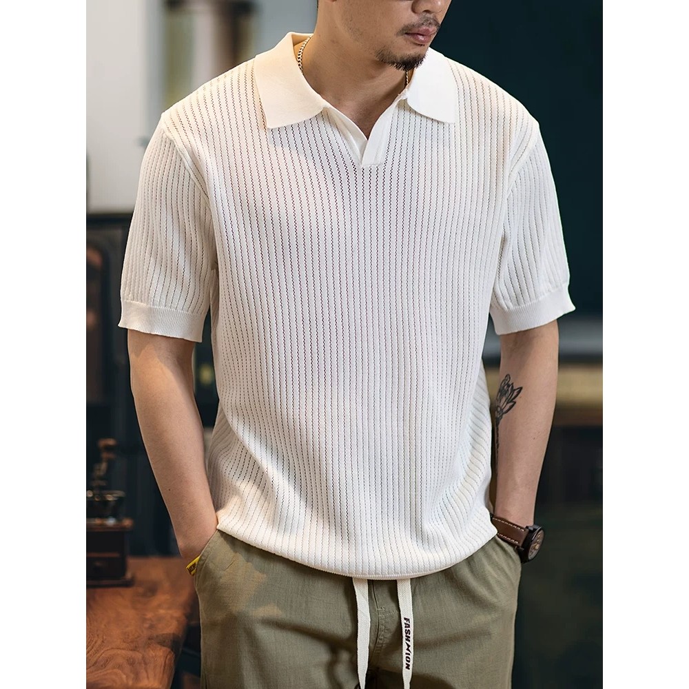 Network Image Cool Silk M933 Batch 30 Black White Khaki M-3XL