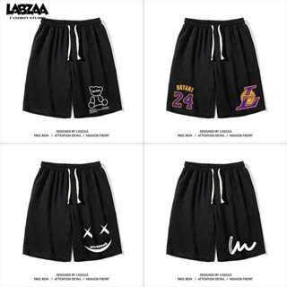 【จัดส่งตลอด 24 ชั่วโมง】กางเกงขาสั้นผู้ชายทรงหลวม ลายแฟชั่น ใ…