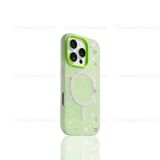 เคสแข็ง ลายการ์ตูน มีแม่เหล็ก ป้องกันรอย กันกระแทก เข้ากับ iPhone 12-17 Pro Max ทุกรุ่น XPGDCXK016