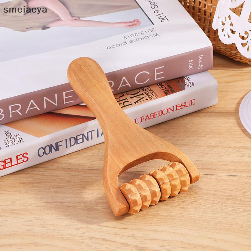 [SME] 1PC ไม้ Roller Massager Ne, ไหล่และคอ Universal Hand Massager เครื่องมือนวดนวดเท้า [VN]