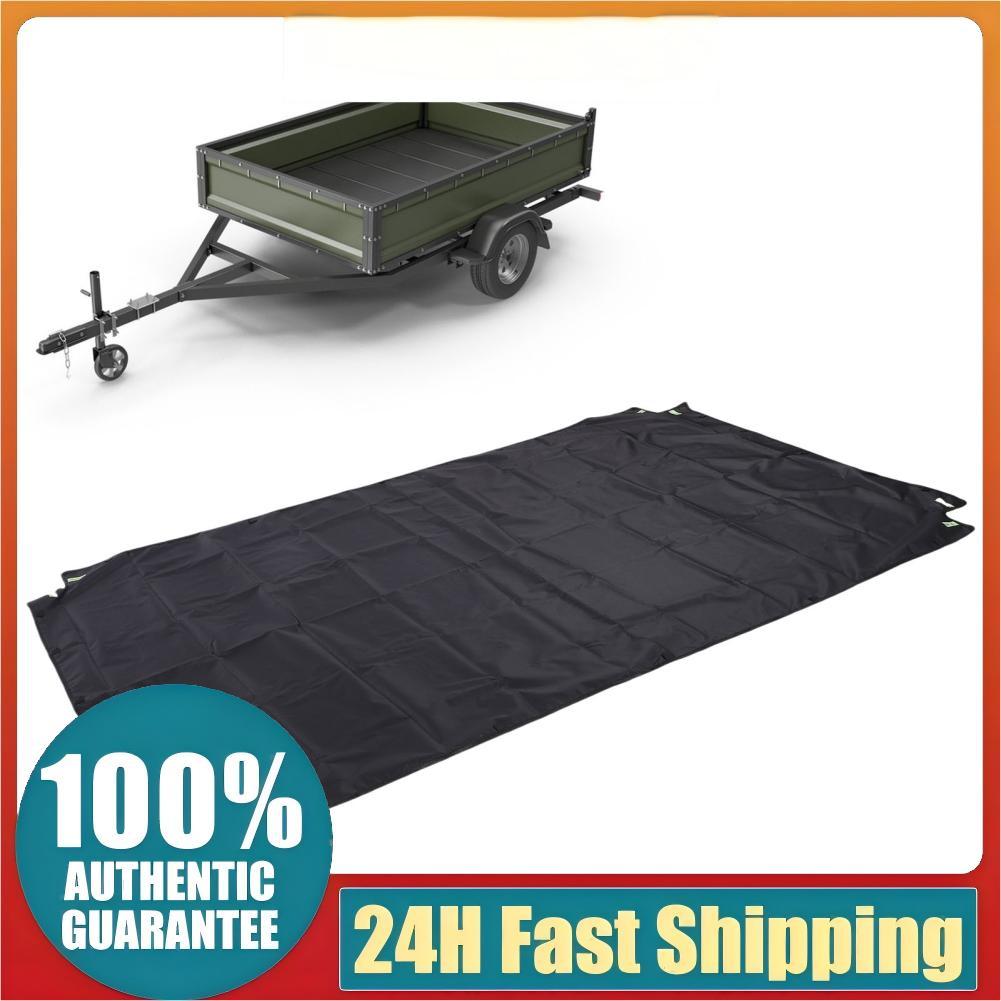 Toyus-TH Dump Trailer Tarpพร้อมเชือกWindproof Oxfordผ้าHeavy Dutyยูทิลิตี้ทั้งหมดป้องกันสภาพอากาศสำห