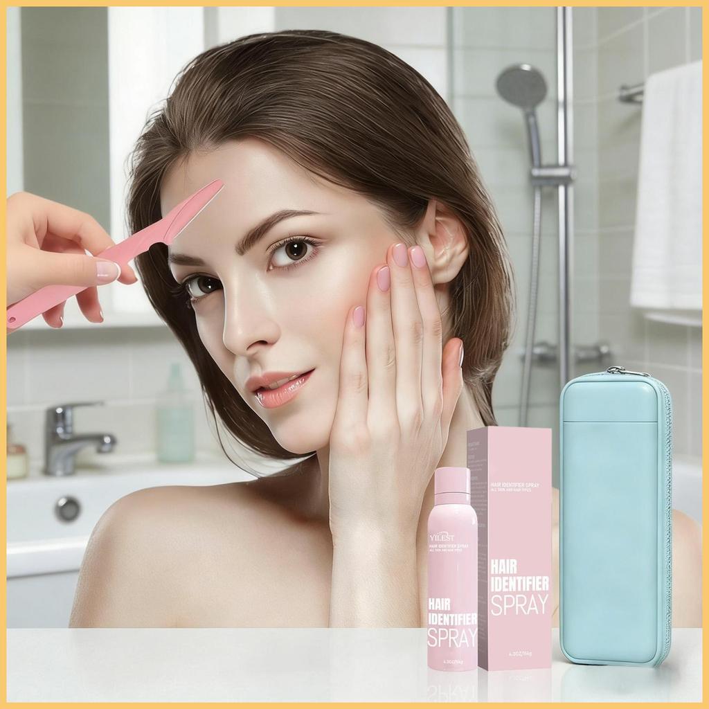 Hair Identifier สเปรย์สําหรับใบหน้า 114g Gentle Refreshing Mist Face Hair สเปรย์สําหรับผู้หญิงโกนหนว
