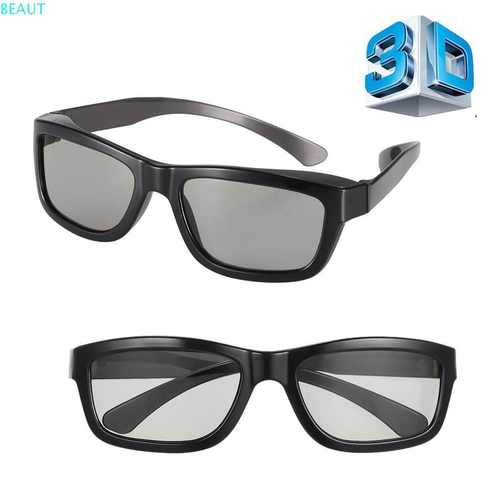 BEAUT 3D Glasses TV Circular Projector Film Cinema DVD 3D Vision
