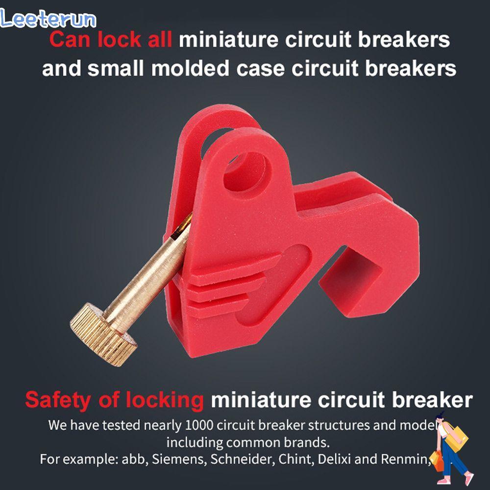 LEETERUN Lockout Copper Universal Portable Circuit Breaker Lockout