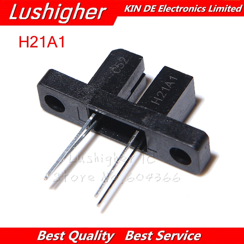 5PCS H21A1 DIP4 DIP Slot Photoelectric Switch 3MM Phototranstor จัดส่งฟรี