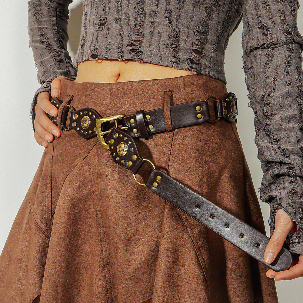 Belt Belt Belt Loop Buckle Pin Buckle Melade-Min Brothers Shop