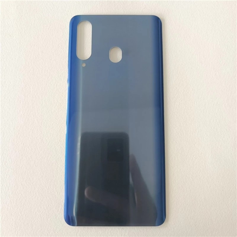 สําหรับ Samsung Galaxy A8S แก้วแบตเตอรี่ด้านหลังฝาครอบประตูเปลี่ยนชิ้นส่วนสําหรับ Samsung A8S SM-G88