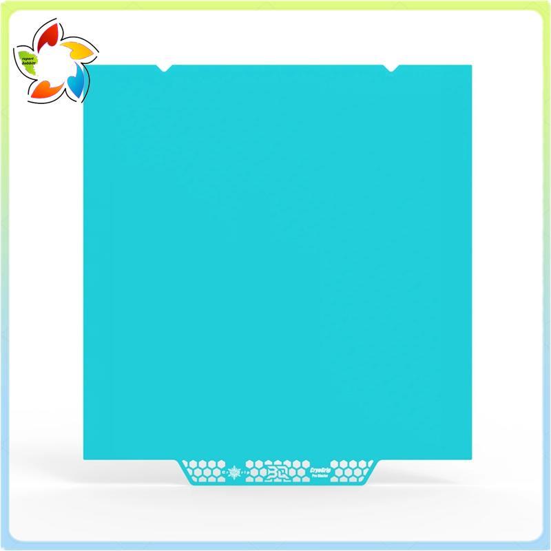 แผ่นเย็นสองด้านสําหรับ K1 Max- Panda Build Plate CryoGrip Pro Glacier Coating, การออกแบบเหล็กสปริง, 