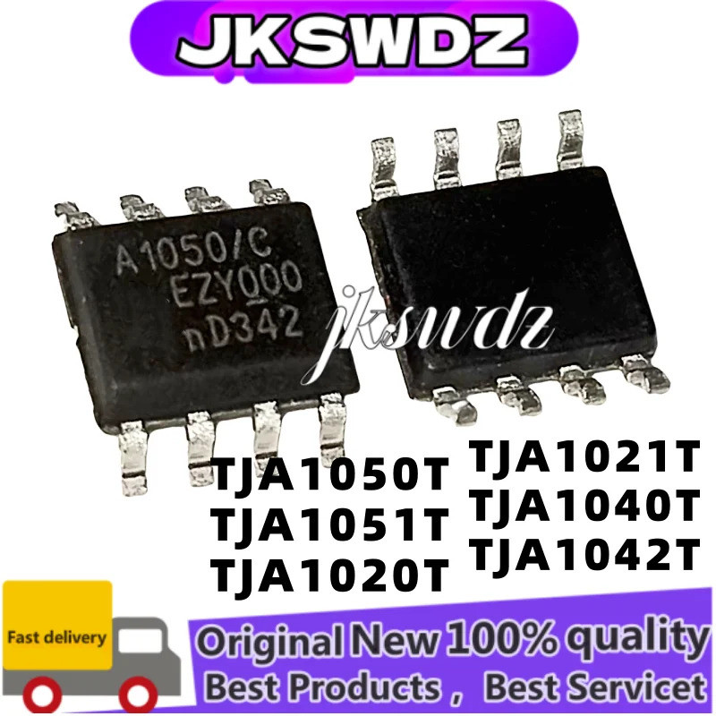 1-5 ยี่ห้อใหม่ TJA1050T TJA1051T TJA1042T TJA1040T TJA1020T TJA1021T TJA1050 TJ1051 TJA1042 A1040 TJ