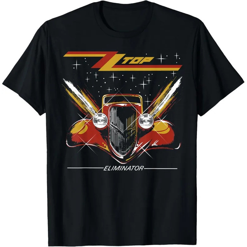 เสื้อยืดอัลบั้ม ZZ Top Eliminator