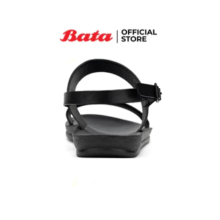 Bata บาจา รองเท้ารัดส้นแฟชั่น ส้นแบน สำหรับผู้หญิง รุ่น LEO สีดำ 5316382 สีเบจ 5318382