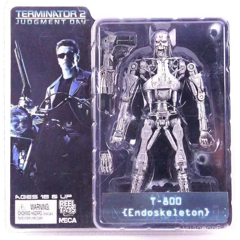 ภาพยนตร์อนิเมะ < Terminator > Schwarzinger T800 Terminator Skeleton Model Figure