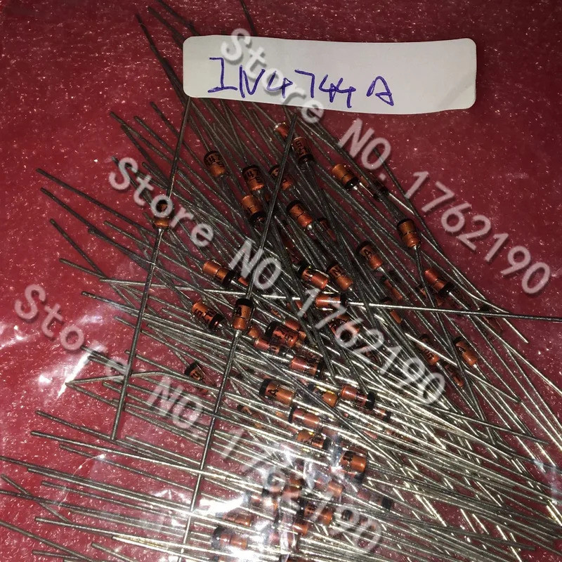 100 ชิ้น/แบทช์ 1N4744 IN4744A 4744 ตัวควบคุมแรงดันไฟฟ้าไดโอด 1W 15V K2LC