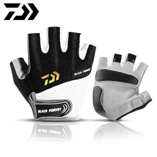 ถุงมือตกปลาแบบครึ่งนิ้ว ไดว่า