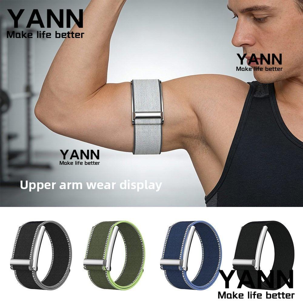 YANN ยืดหยุ่นกีฬา Band,ไนลอนกันกระแทกฟิตเนส Tracker สายรัด,แฟชั่น Breathable Soft Scratch-resistant 