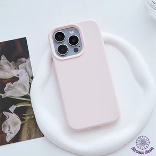 เคสไอโฟน11ยอดขาย เคส ซิลิโคอนเหลวป้องกันล้ม สีธรรมดา สำหรับ IPhone 11 17 15 13 12 14 16 Pro Max 12 Pro 14 15 16 Plus 16E