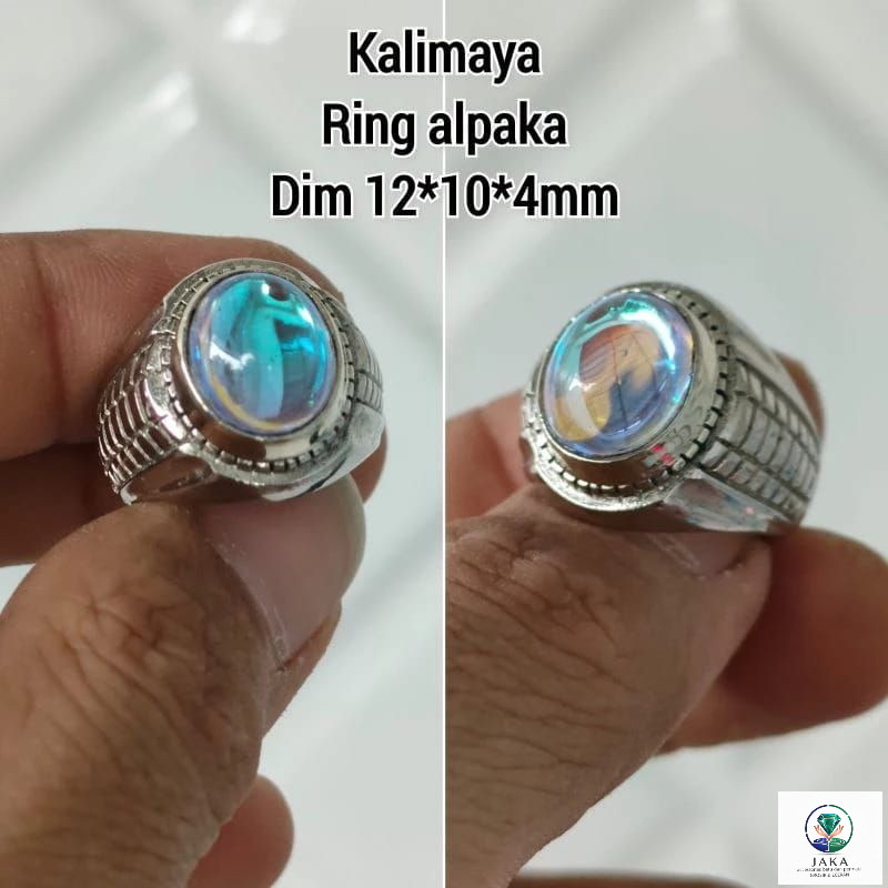 INDIAN KALIMAYA OPAL STONE แหวนเต็ม JARONG